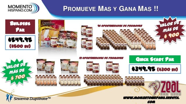 Zeal for Life Espanol - Presentacion Zurvita - Momento Zeal for Life Espanol - Presentacion Zurvita - Momento