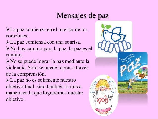 Presentacion de la paz