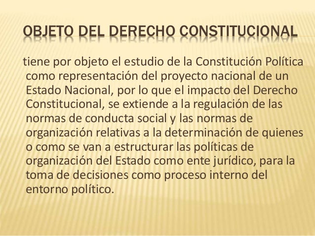 derecho constitucional evolucion y origen