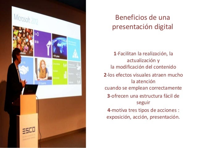 Presentaciones digitales