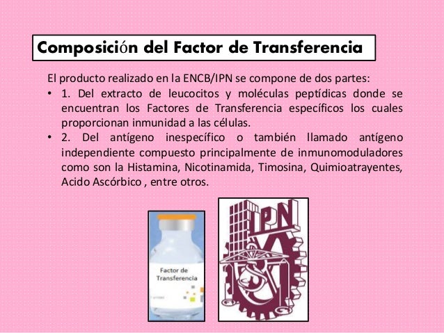 Factor de Transferencia