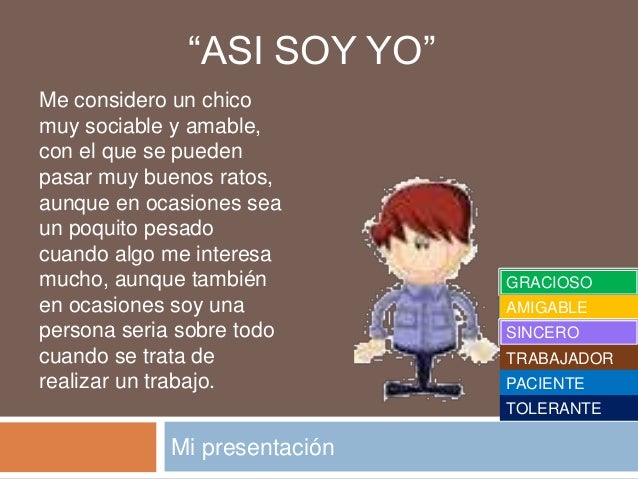 Resultado de imagen para ME PRESENTO