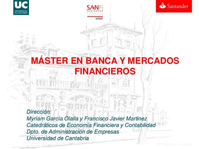 UNIVERSIDAD DE CANTABRIA MASTER universidad de cantabria master:
