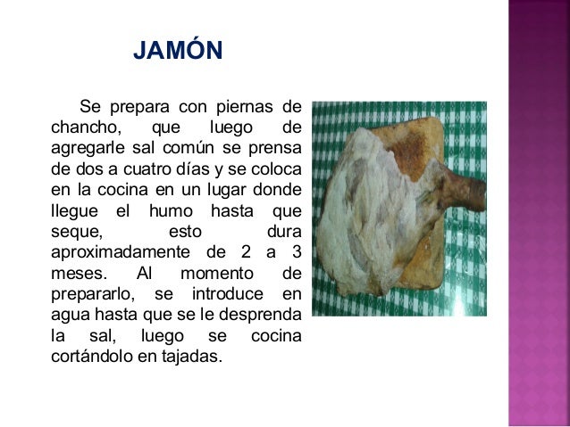 SAMBUMBA
TORTA O PAN
DULCE
Sopa de trigo