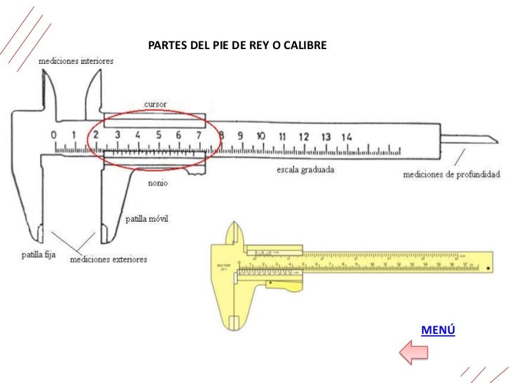 Presentacion pie de rey
