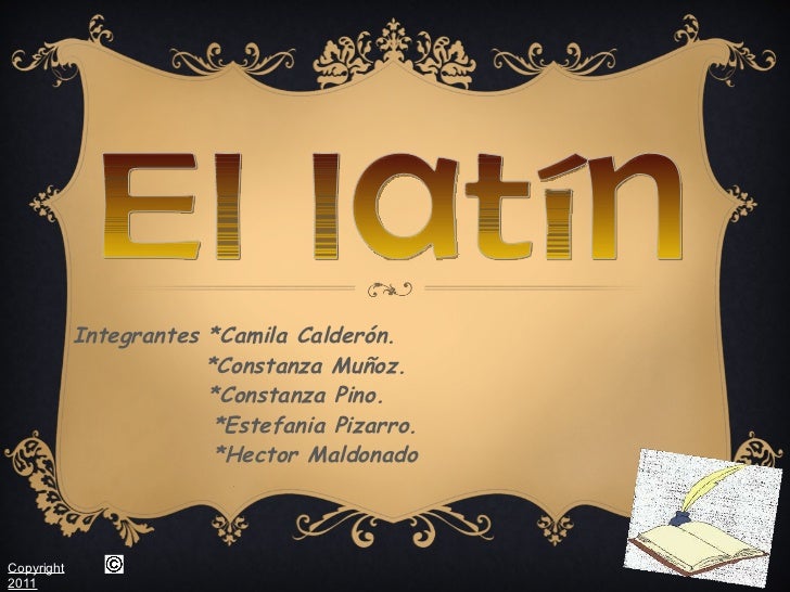 Origen de Latín Origen de Latín