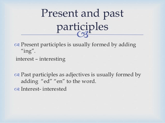 Roles Of Participles Russian 29