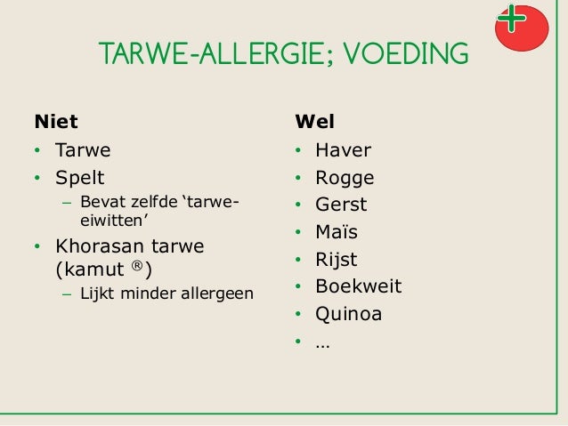 tarwevrij dieet