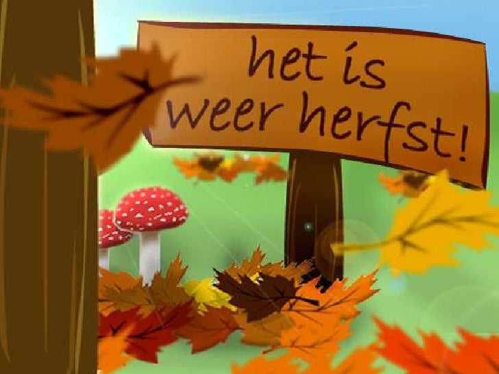 Presentatie herfst