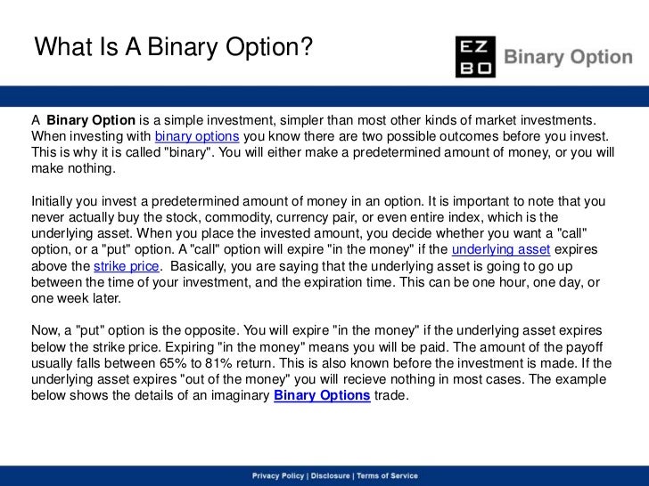 binary option broker biz