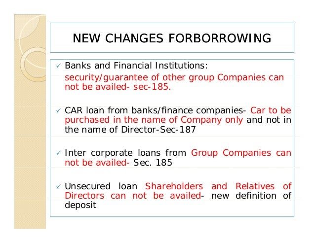 Presentation borrowing and lending-ca 2013 Presentation borrowing and lending-ca 2013