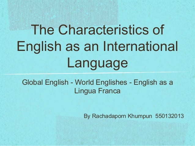 the future of english as a global language