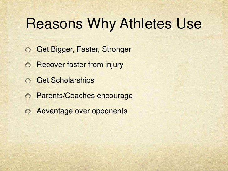 should high school athletes be drug tested