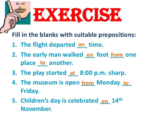 prepositions of place in on at exercises pdf with answers
