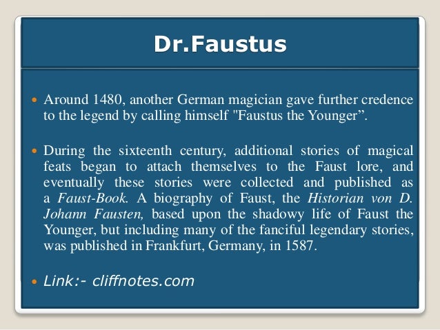 Doctor faustus essay second rate magician
