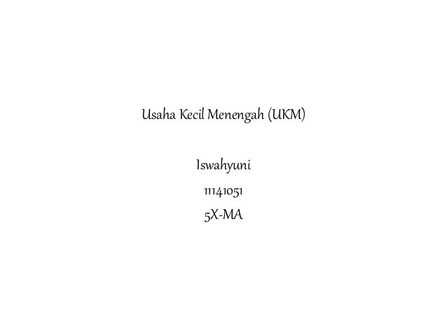Usaha Ukm