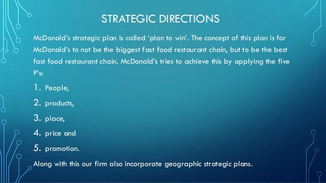 Mcdonalds Business Plan