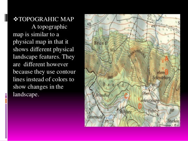 different kinds of maps pdf