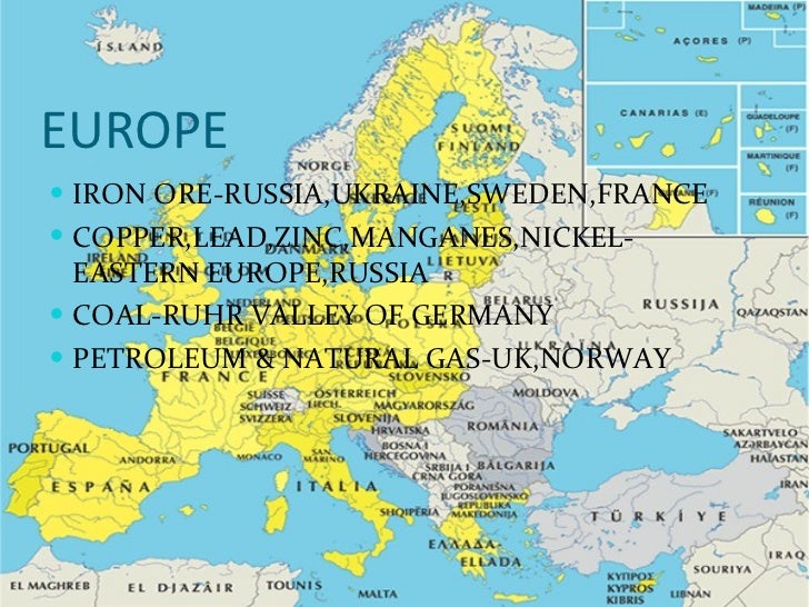 What Are The Natural Resources Of Europe And Russia What Are The Natural Resources Of Europe And Russia