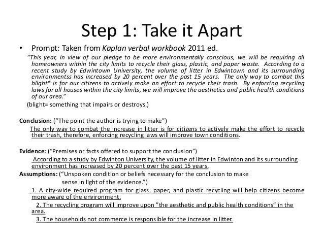 Argument Essay Prompts Gre