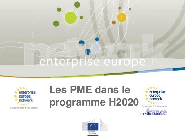 Les PME dans le programme Horizon 2020 - CEEI NCA