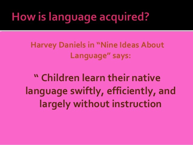 nature and nurture in language acquisition essay nature and nurture in language acquisition essay