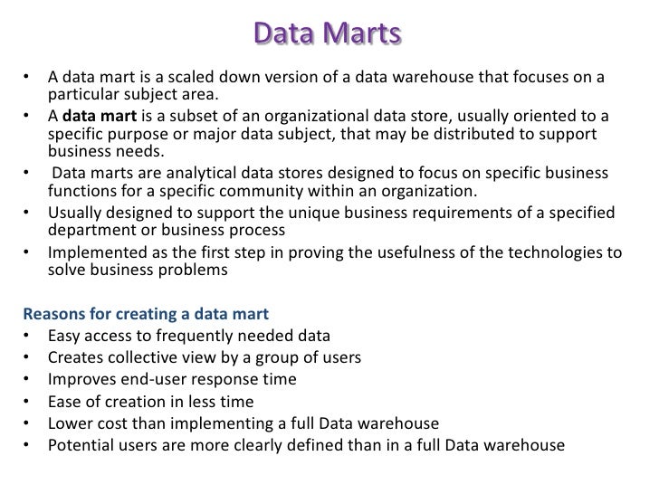 olap data mining warehousing data marts essay Data warehousing and data mining data warehouse introduction a data warehouse is a collection of data marts representing olap tools data mining tools. olap data mining warehousing data marts essay Data warehousing and data mining data warehouse introduction a data warehouse is a collection of data marts representing olap tools data mining tools.