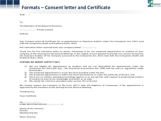 ... Director DIN: 19. Formats Consent letter and ... Consent Letter Format For Appointment Of Director Consent Letter Format For Appointment Of Director ... Director DIN: 19. Formats Consent letter and ...