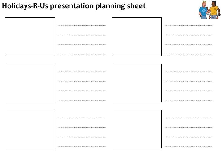 trip planning worksheet