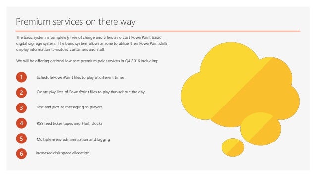 Digital Signage Software Powerpoint