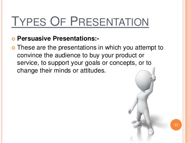 Types of presentation skills