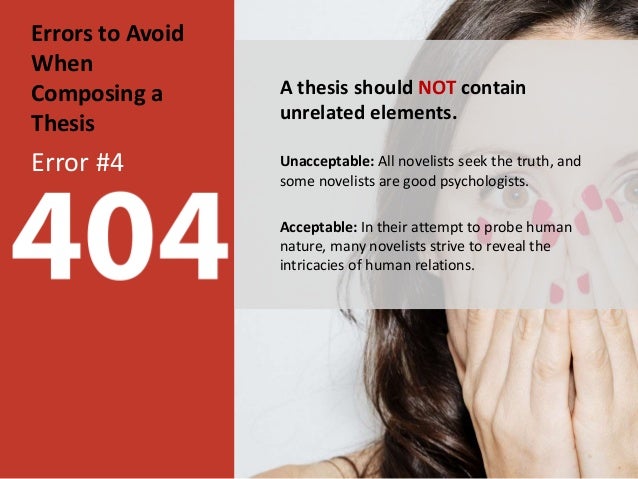 Good Thesis For Research Paper