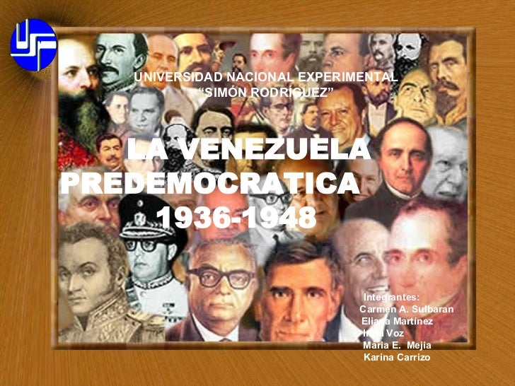 presidentes de Venezuela