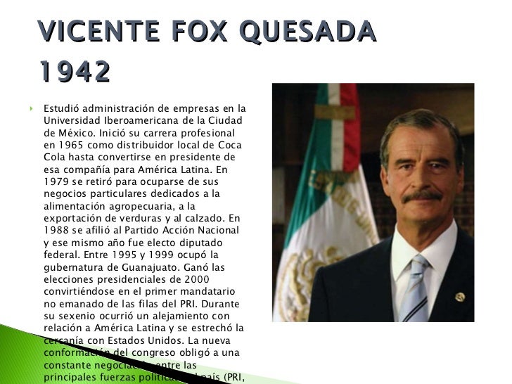 Presidentes del México Contemporáneo