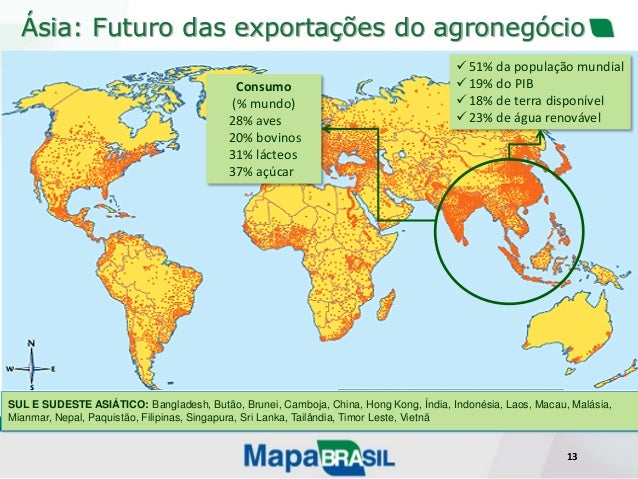 Resultado de imagem para agronegócio brasil asia