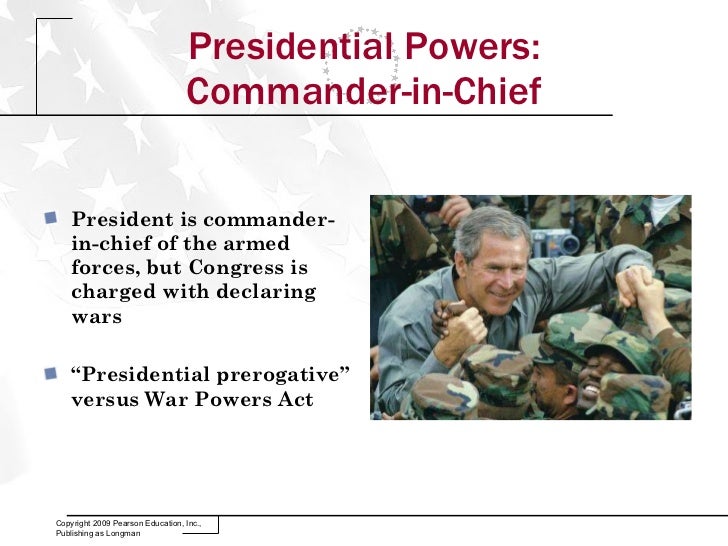 Presidential power point