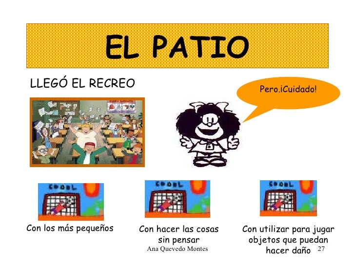 Prevención de riesgos en la escuela Prevención de riesgos en la escuela