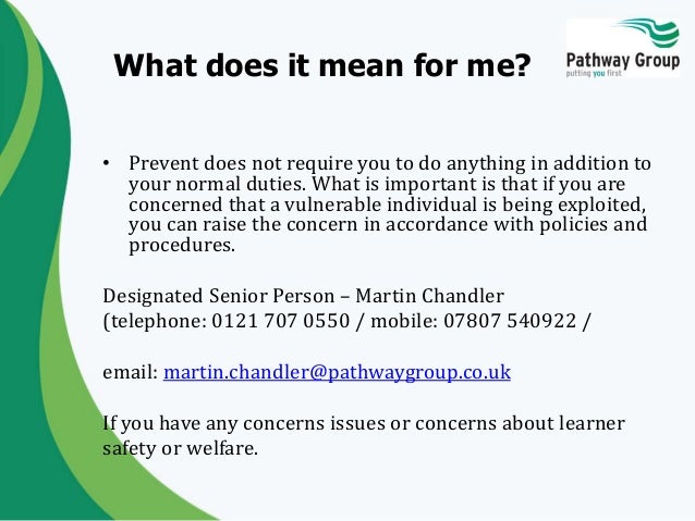 What Does Prevent Mean
