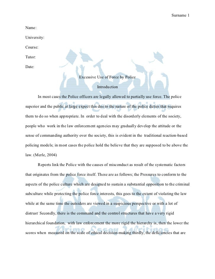 Police officer duties essay