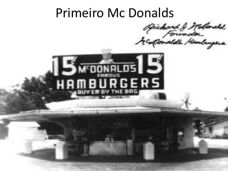 Primeiro mc donalds