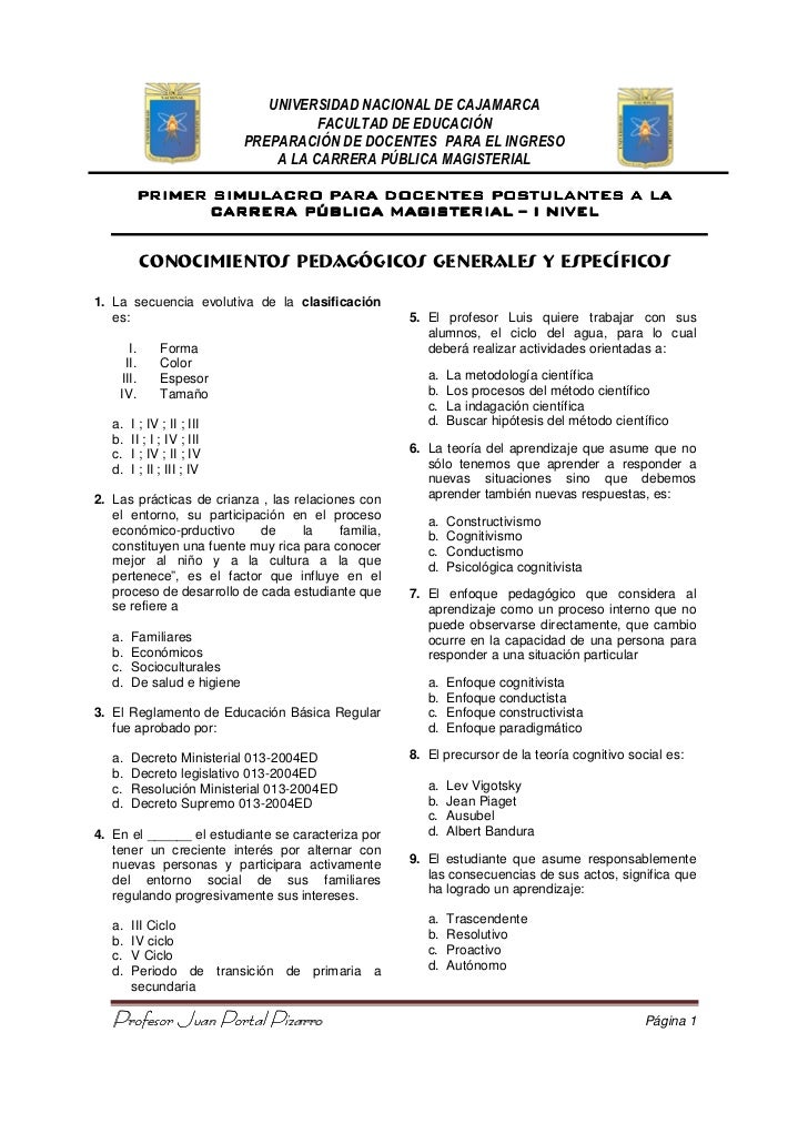 banco de preguntas cultura general 2018 simulacro de examen de conocimientos pedagogicos 2011 banco de preguntas cultura general 2018 simulacro de examen de conocimientos pedagogicos 2011