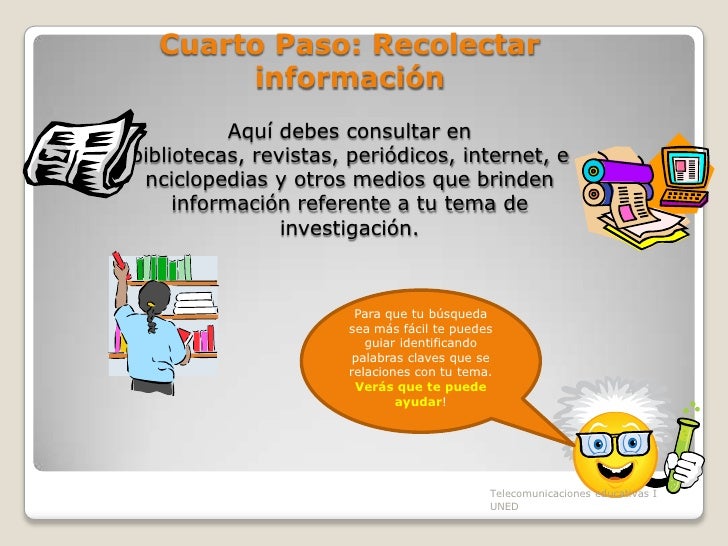 Principales Pasos Para Hacer Una InvestigacióN