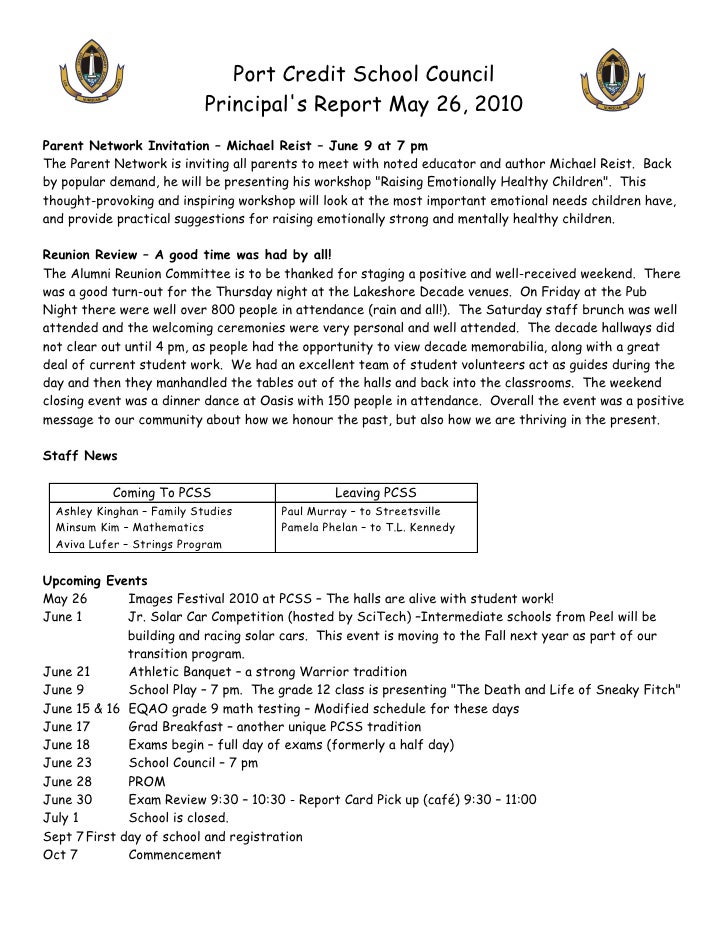 Principal report may_26_2010