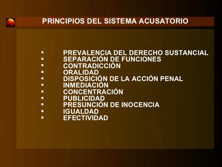 Principios del Sistema Acusatorio Ncpp