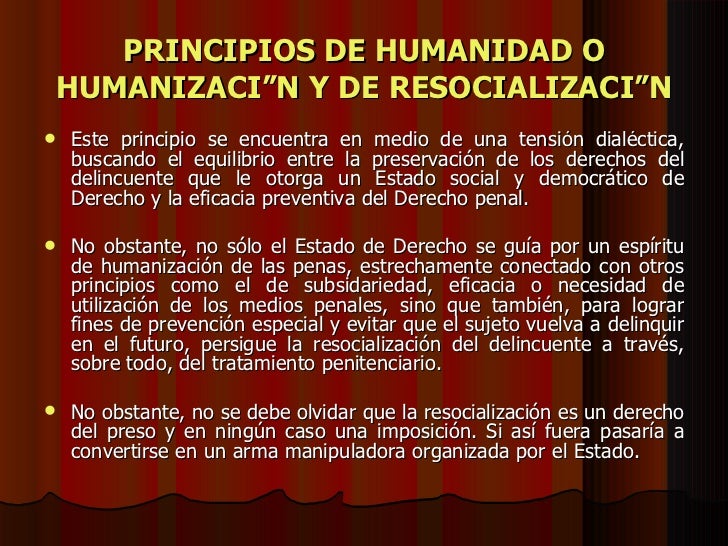 Principios Penales Como Limites Al Jus Puniendi
