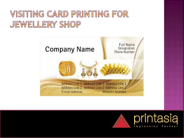 Print jewellery shop visiting card hyderabad printasia.in