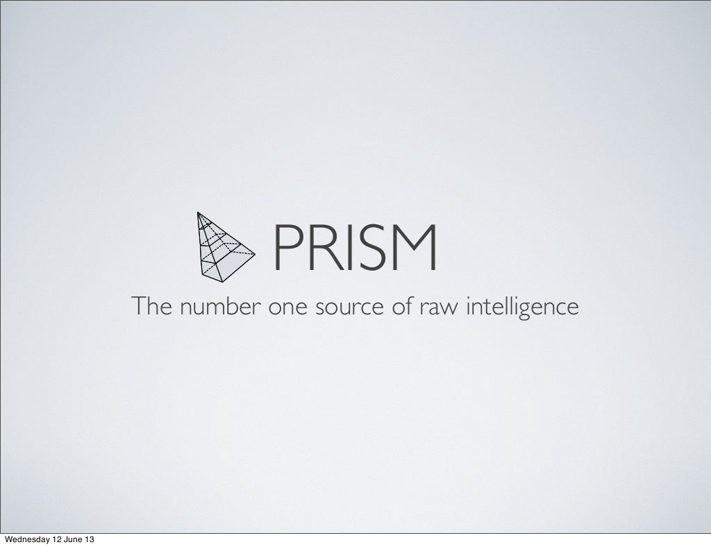 PRISM seed-stage Investor Deck