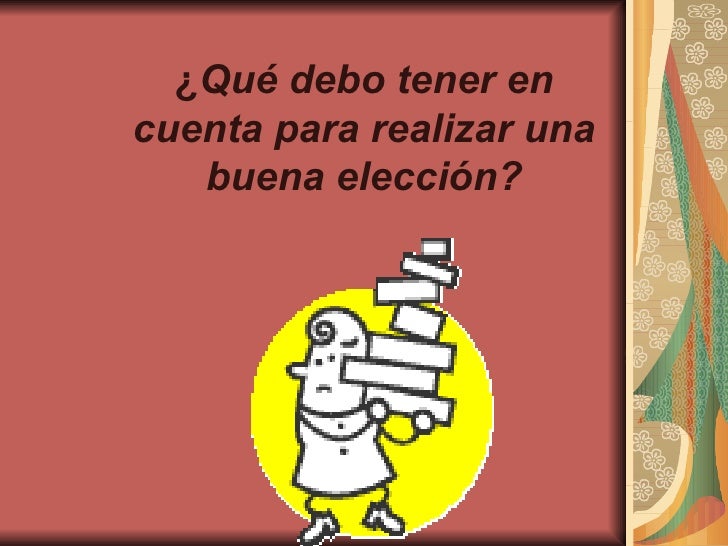 ELECCION CARRERA eleccion carrera: