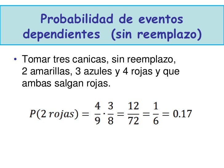 Probabilidad Probabilidad