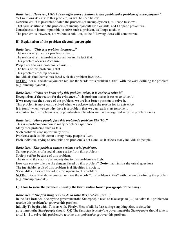 Problem solving essay cheating